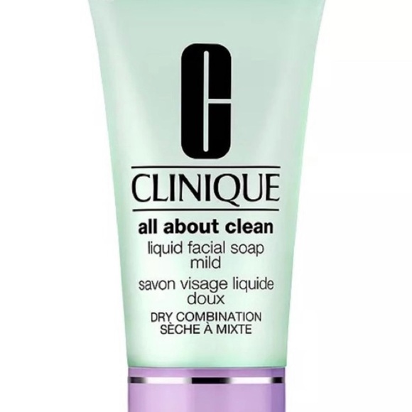 Clinique Other - All About Clean Liquid Facial Soap Mild Mini  1 oz. NEW